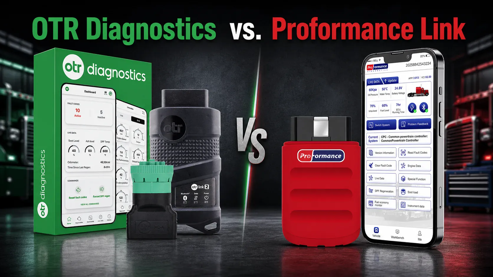 Blog post: OTR Diagnostics vs Proformance Link